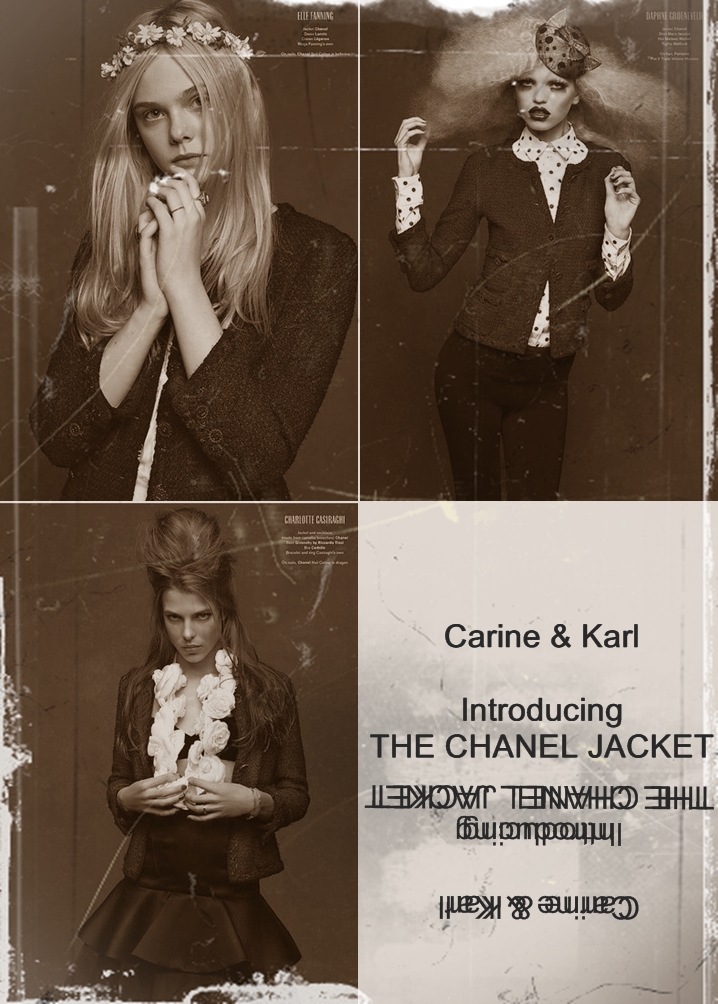 Carte Karl Lagerfeld & Carine Roitfeld -Classic-Chanel-Jacket