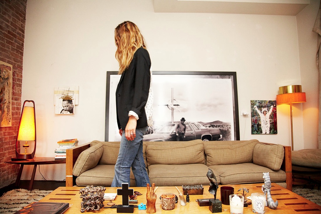 Erin Wasson - cum sa porti sacoul negru