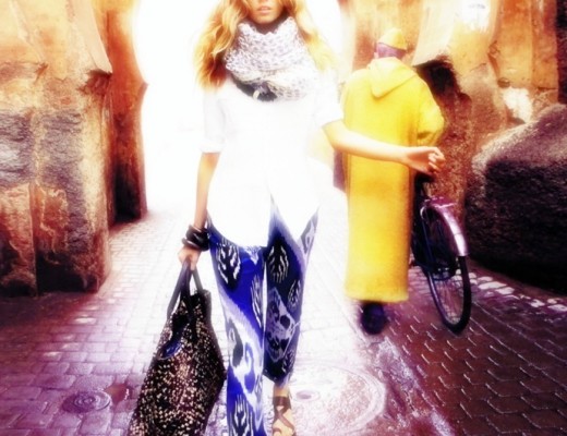 Marrakech Moment - Harpers Bazaar 2010