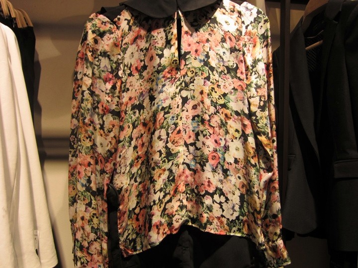 New collections - 2012 @ ZARA Floral Shirt