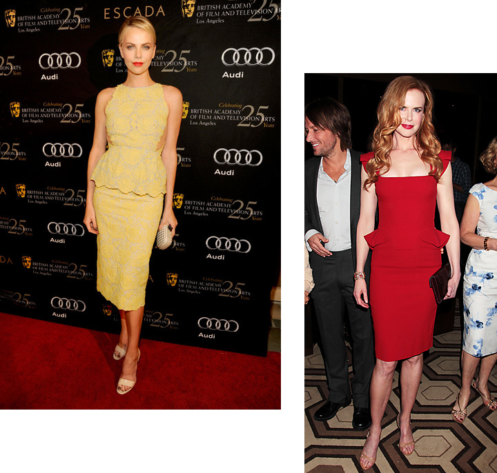 Charlize Theron - Stella McCartney / Nicole Kidman - Elie Saab