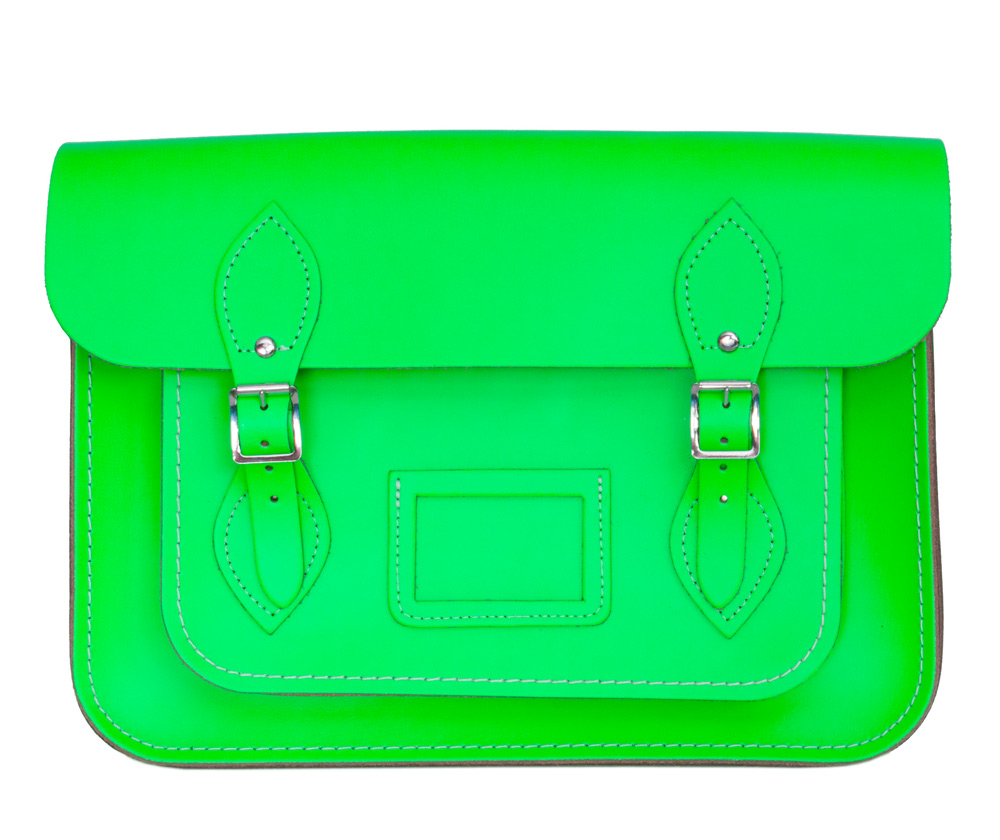 Cambridge Satchel Company - Fluo Green Bag
