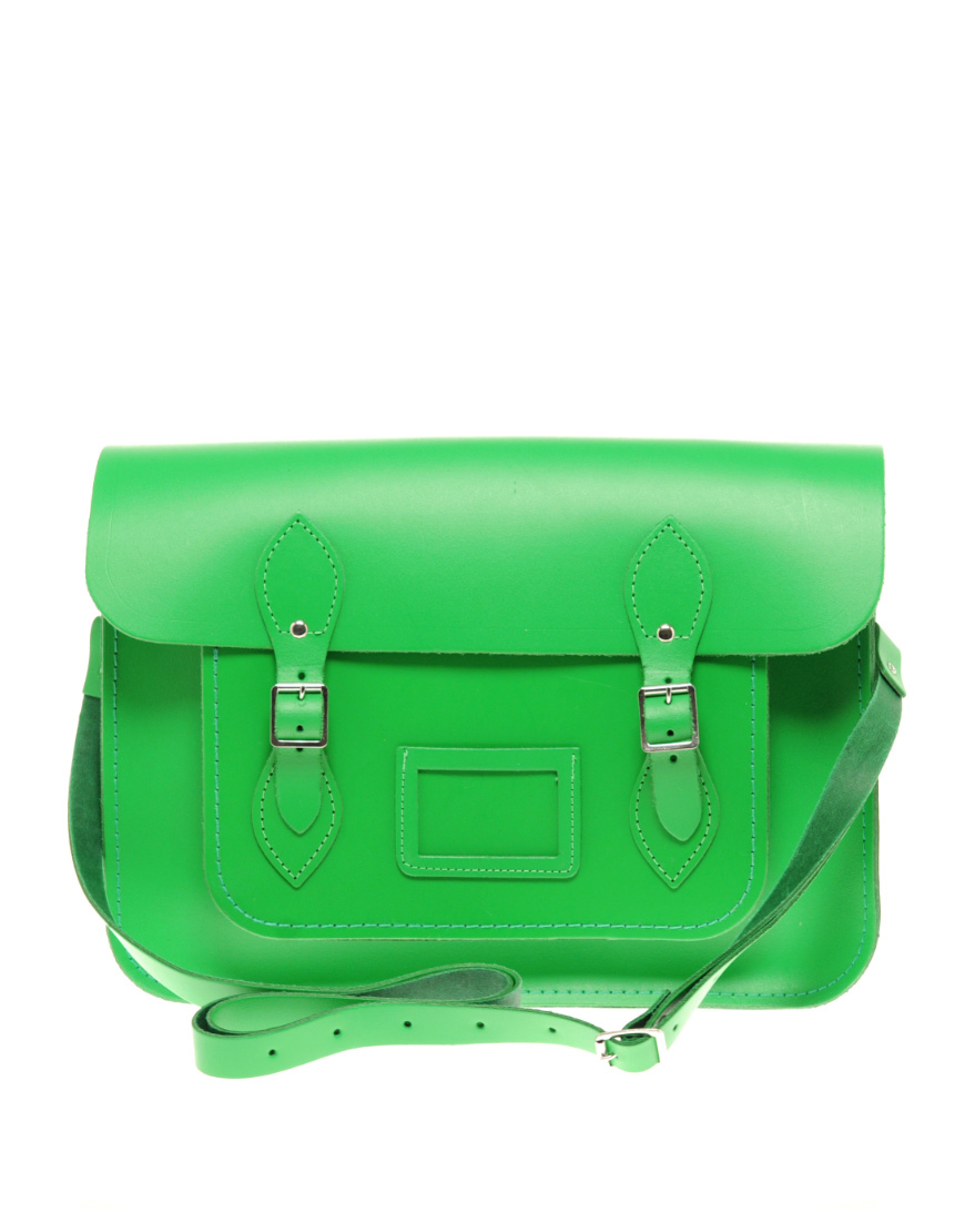 Cambridge Bag - Neon Green Collection