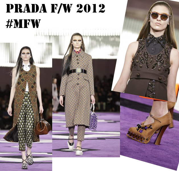 Prada Autum Collection 2012 - Milan Fashion Week