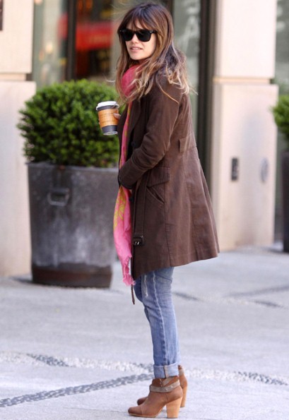 Rachel Bilson - Suede Boots