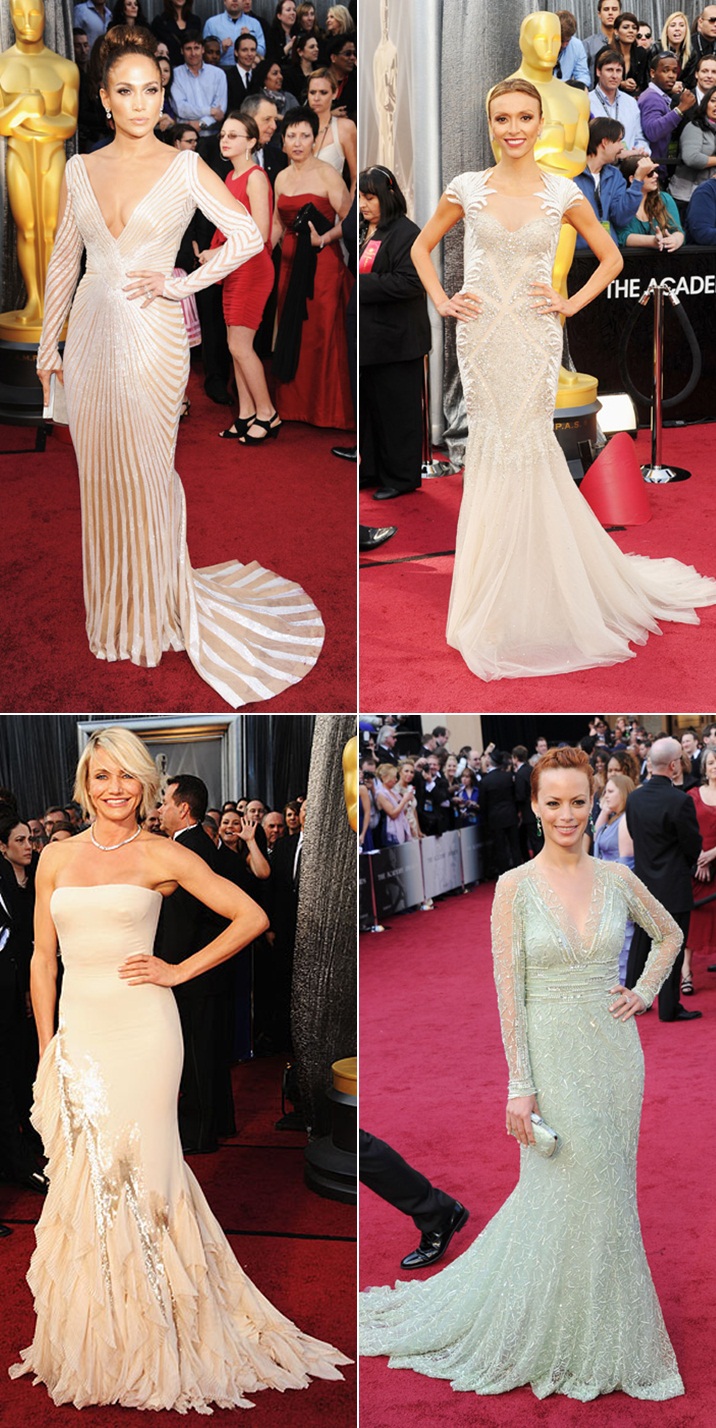 Oscar Dresses 2012 - Jennifer Lopez, Cameron Diaz, Giuliana Rancic, Berenice-Bejo