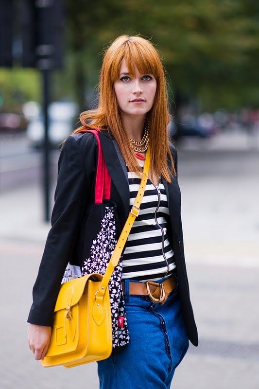 Street Style - Yellow Bag