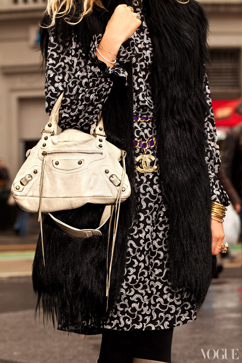 Mini Balenciaga - Fur Vest