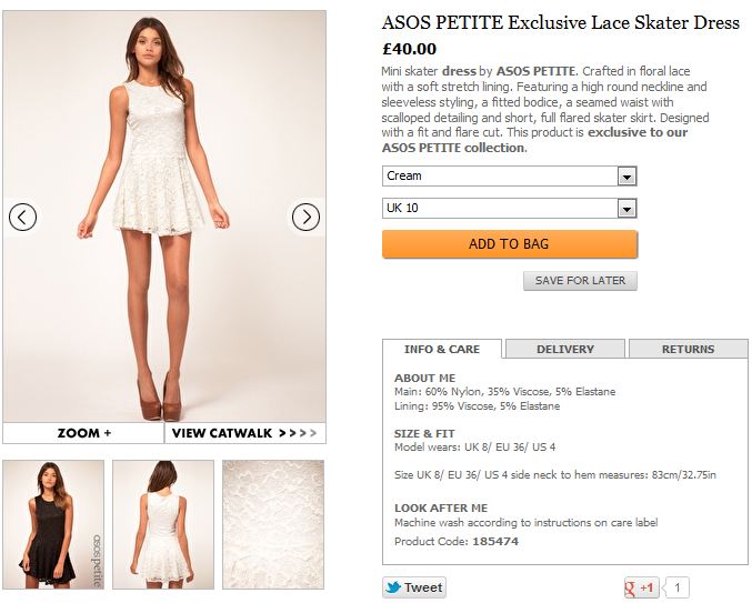 Asos.com - Read product details