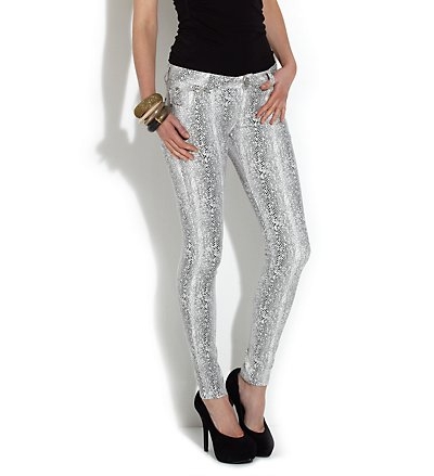 Exotic Printed Jeans - New Look