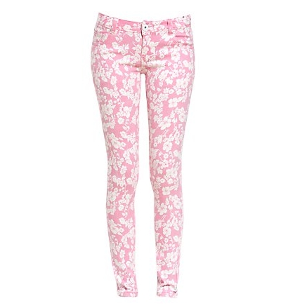 Floral Printed Jeans - New Look