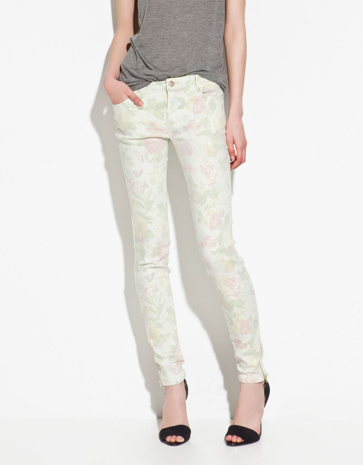 Printed Denim - ZARA