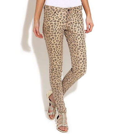 Leopard skin Denim - Zara