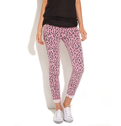 Leopard skin Denim - New Look