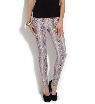 Snake skin Denim - New Look