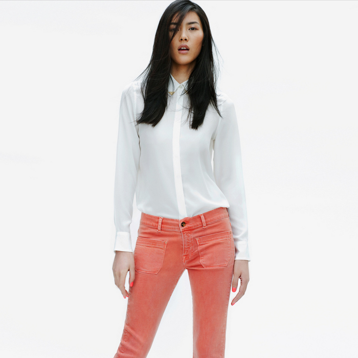 Zara - Lookbook 2012 - Colored Jeans