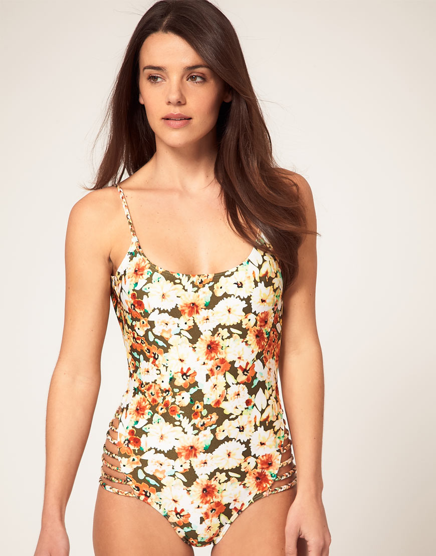 Swimwear 2012 / 2013 - Asos one piece floral