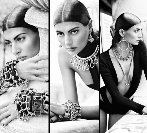 Giovanna Battaglia for Eddie Borgo - Campaign