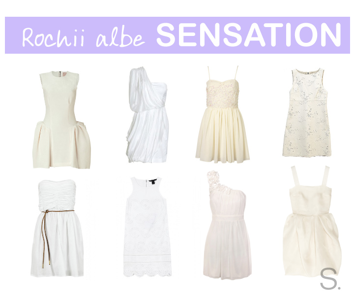 Dresses ideas for White Sensation