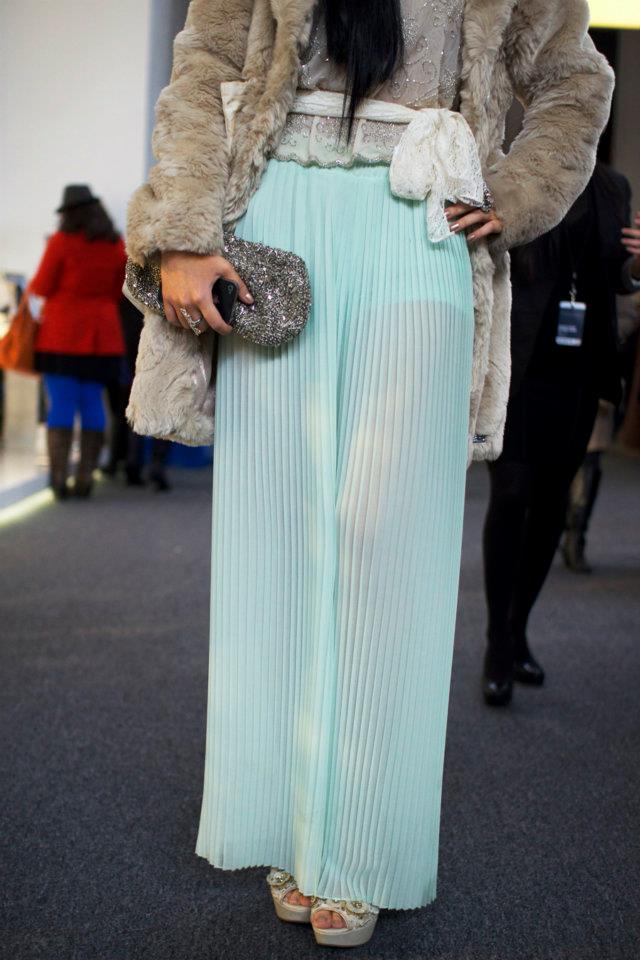 Maxi skirt - Street casual outfits in New York for spring