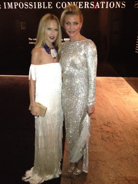 Rachel Zoe si Cameron Diaz - Met Gala 2012
