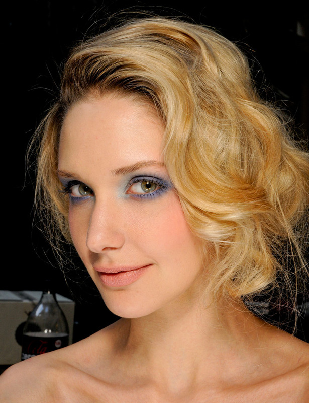 Azzaro - Messy Hairstyle Bun - S/S 2013