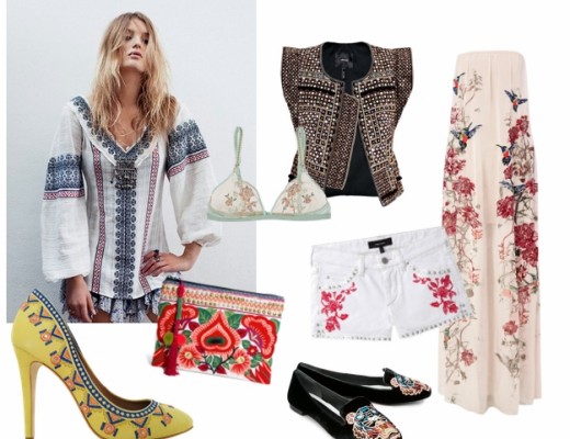 Embroidery outfits