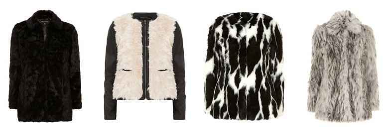 Faux fur coats fall must-have pieces