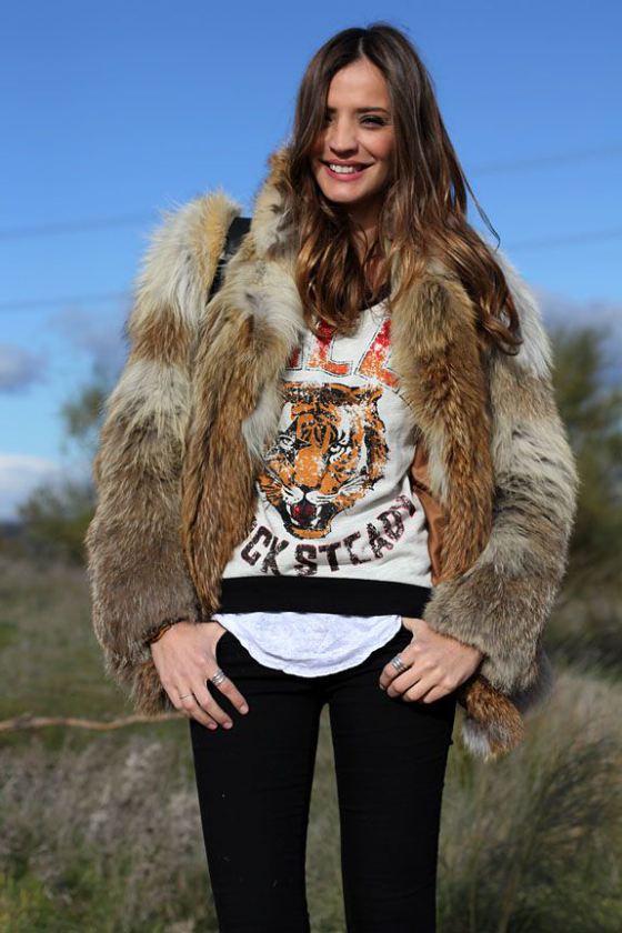Fur coat streetstyle looks