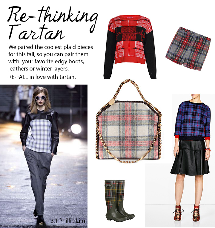 How to wear plaid tartan outfits inspiration