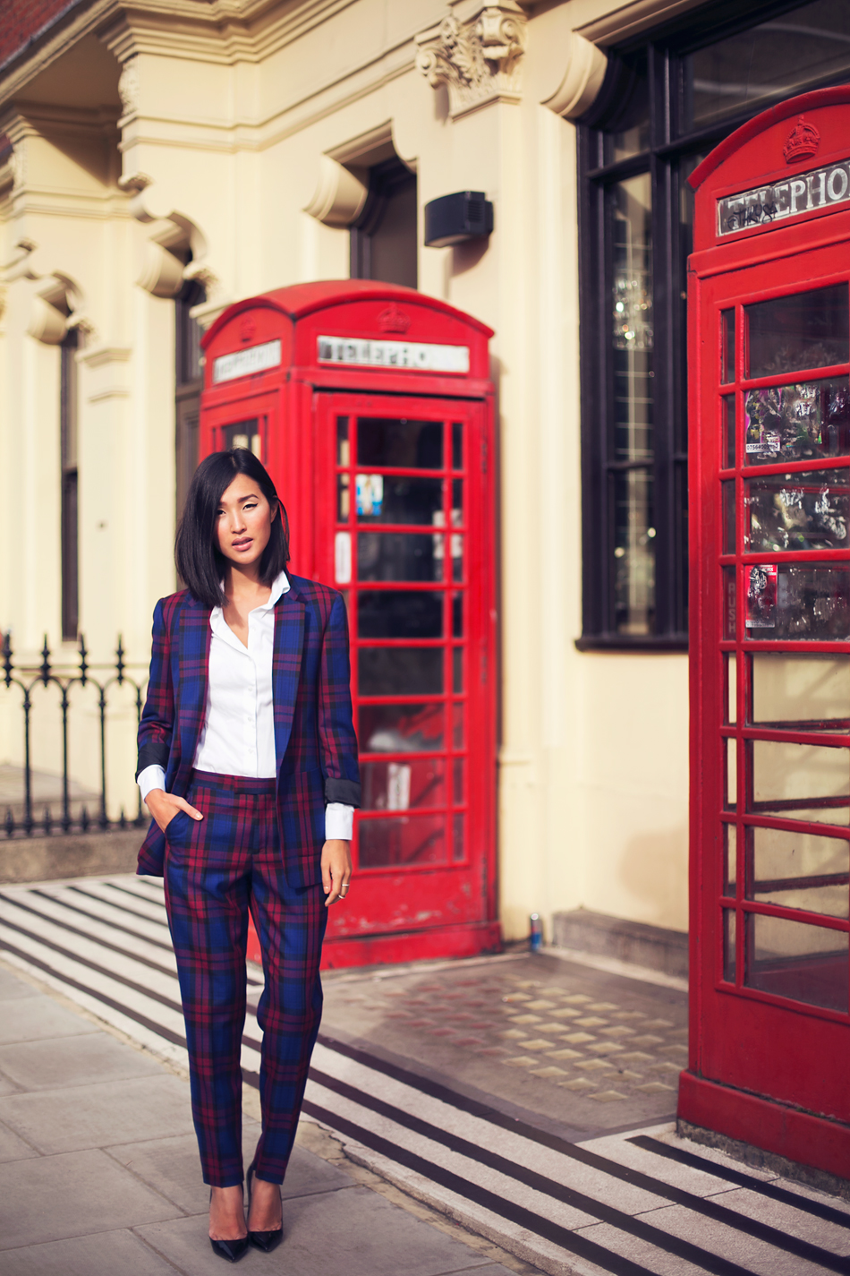 Plaid suit - How to style tartan
