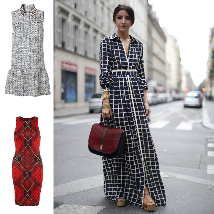 Rethinking tartan dresses for fall