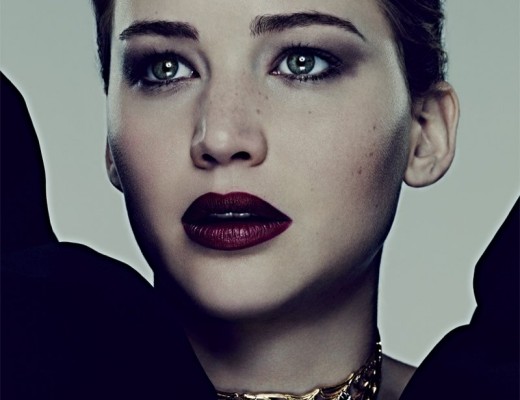 Jennifer Lawrence - Bazaar - Dark Lips
