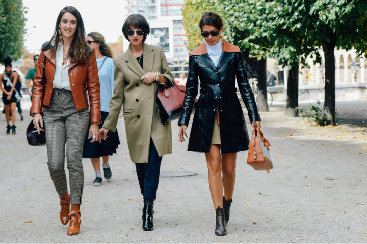 PFW - Leather Coats