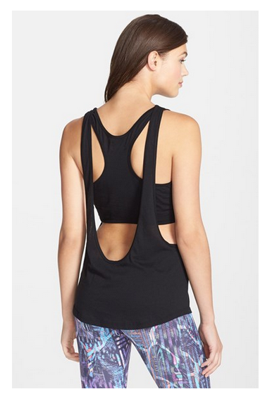 Koral 'Double Time' Layered Look Sport Tank