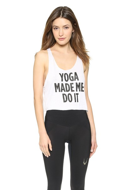 Stylestalker Yoga Made Me Do It Tank